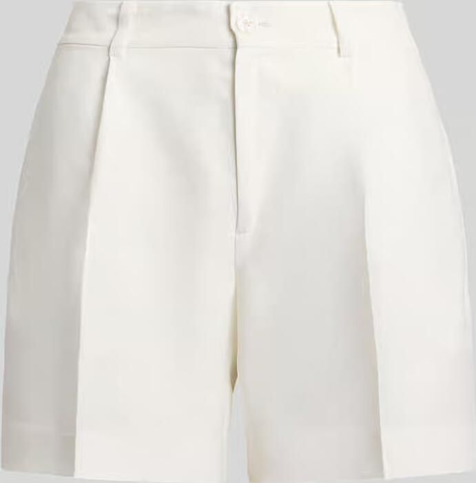 Lauren Ralph Lauren regular fit chinoshorts van mix van linnen en viscose - Foto 2