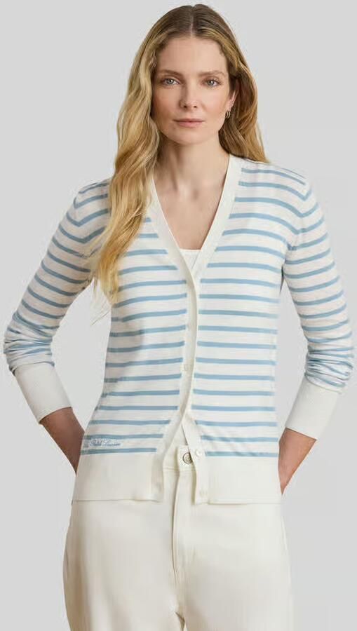 Lauren Ralph Lauren regular fit gebreid jack van puur katoen - Foto 2