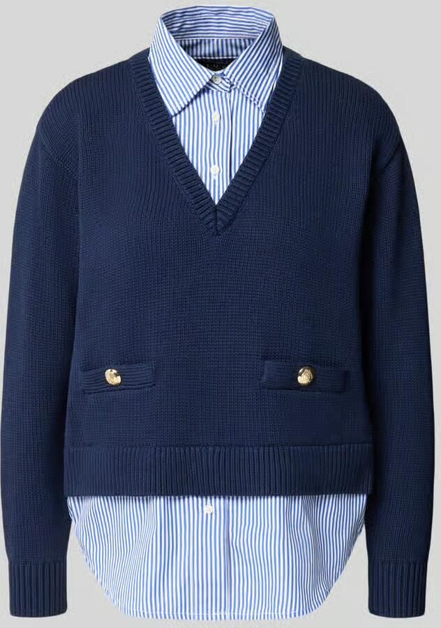 Lauren Ralph Lauren regular fit gebreide pullover van puur katoen - Foto 2
