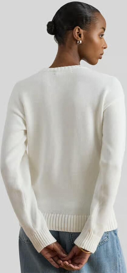 Lauren Ralph Lauren regular fit gebreide pullover van puur katoen - Foto 4