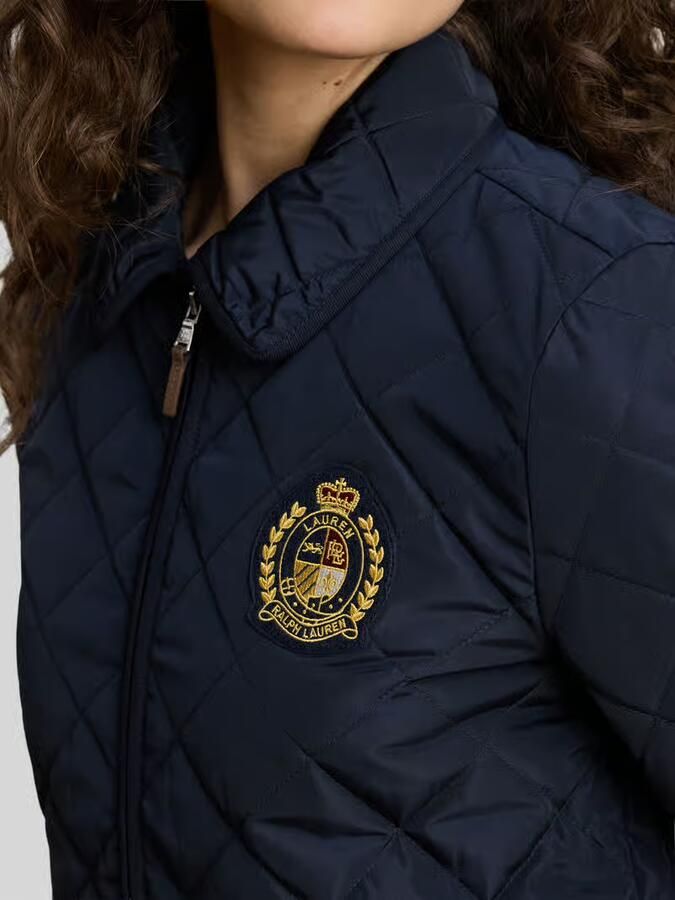 Lauren Ralph Lauren regular fit gewatteerd jack met geborduurd embleem - Foto 3