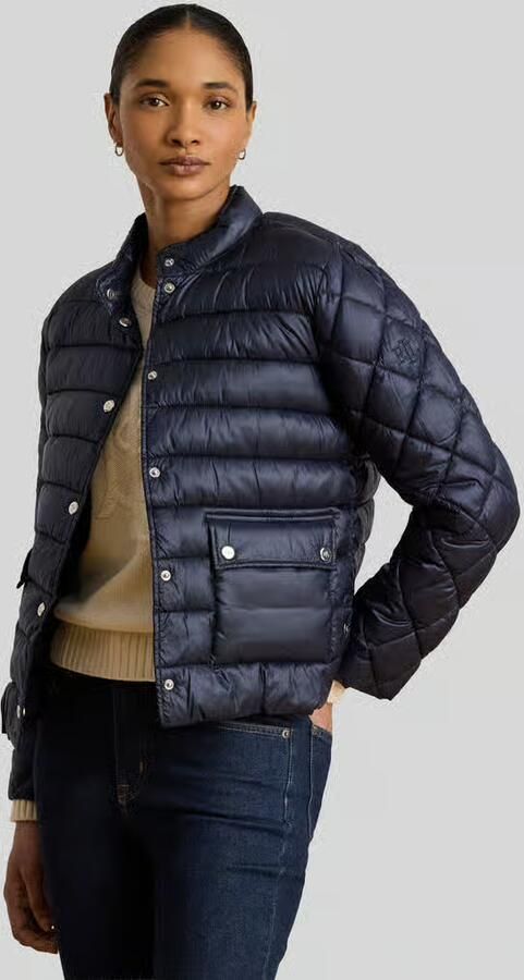 Lauren Ralph Lauren regular fit gewatteerd jack met opgestikte zakken - Foto 2