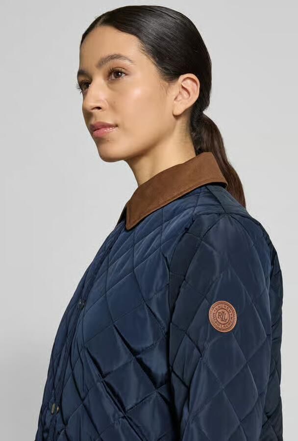 Lauren Ralph Lauren Regular fit gewatteerd jack met platte kraag - Foto 2