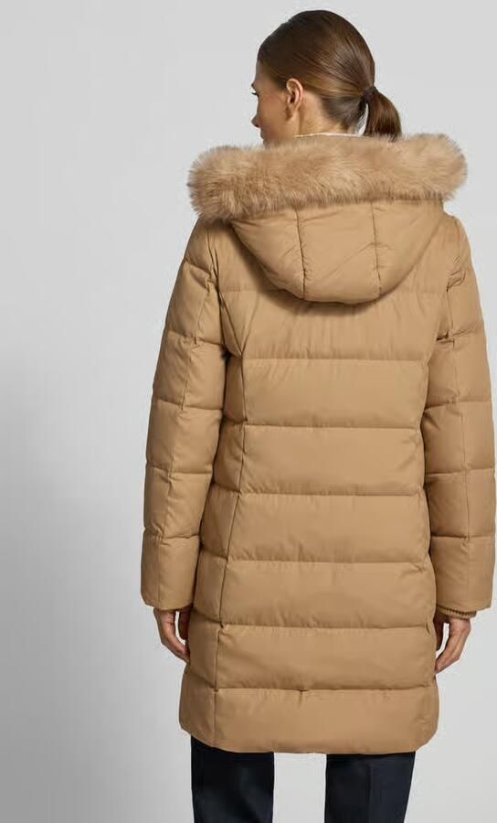 Lauren Ralph Lauren Regular fit gewatteerde mantel met afneembare capuchon - Foto 3