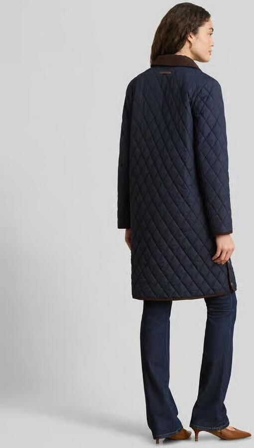 Lauren Ralph Lauren regular fit gewatteerde mantel met gestikt logo - Foto 3