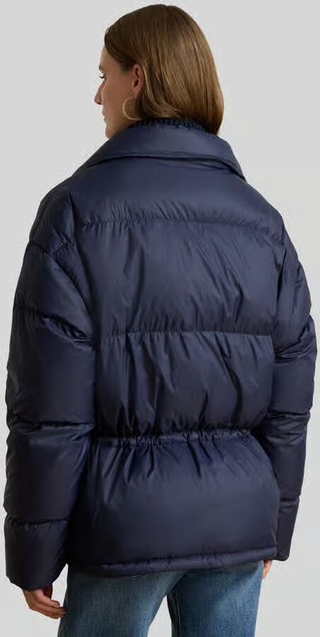 Lauren Ralph Lauren Regular fit gewatteerde mantel met tailleriem model 'WOVEN-PUFFER-COAT' - Foto 3