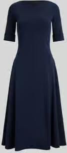 Lauren Ralph Lauren regular fit jersey jurk van katoenmix model 'MUNZIE'