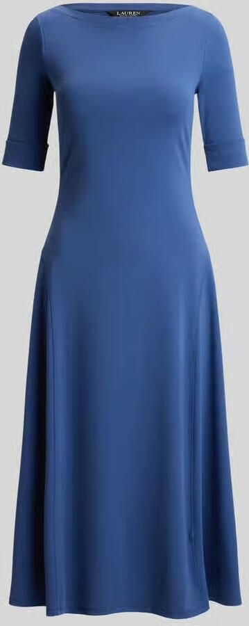 Lauren Ralph Lauren regular fit jersey jurk van katoenmix model 'MUNZIE' - Foto 2