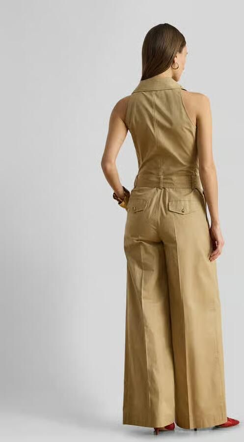 Lauren Ralph Lauren regular fit jumpsuit van puur katoen - Foto 3