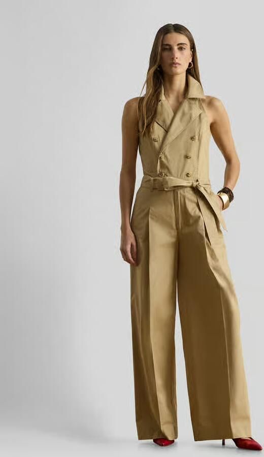 Lauren Ralph Lauren regular fit jumpsuit van puur katoen - Foto 2