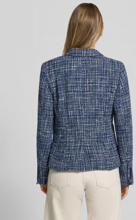 Lauren Ralph Lauren regular fit korte blazer van katoenmix