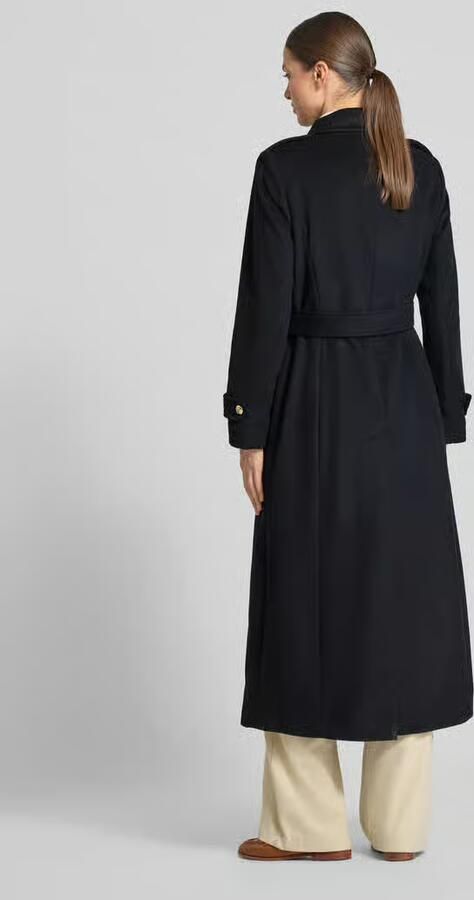Lauren Ralph Lauren Regular fit lange jas met wol - Foto 3