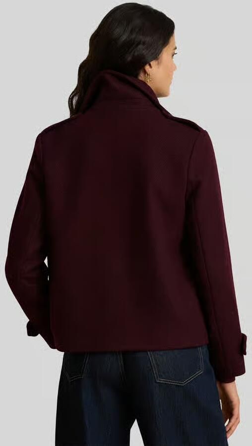 Lauren Ralph Lauren Regular fit lange jas van wolmix - Foto 2
