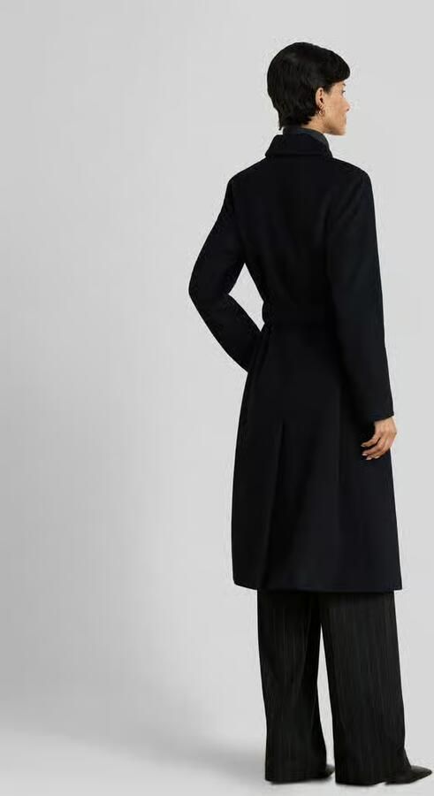 Lauren Ralph Lauren Regular fit lange jas van wolmix met wol en kasjmier - Foto 2