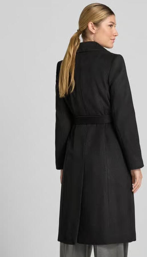 Lauren Ralph Lauren Regular fit lange jas van wolmix met wol en kasjmier - Foto 3