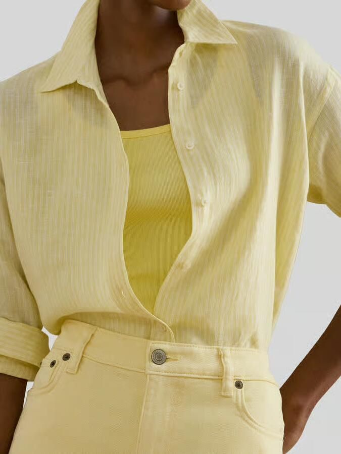 Lauren Ralph Lauren regular fit linnen blouse
