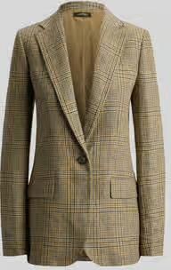 Lauren Ralph Lauren Regular fit longblazer van puur linnen