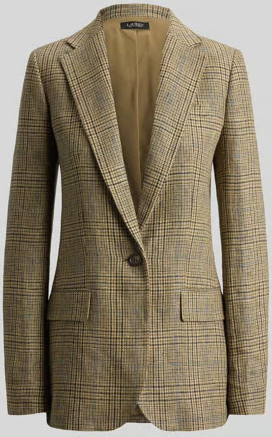 Lauren Ralph Lauren Regular fit longblazer van puur linnen - Foto 2