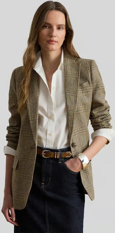 Lauren Ralph Lauren Regular fit longblazer van puur linnen - Foto 2