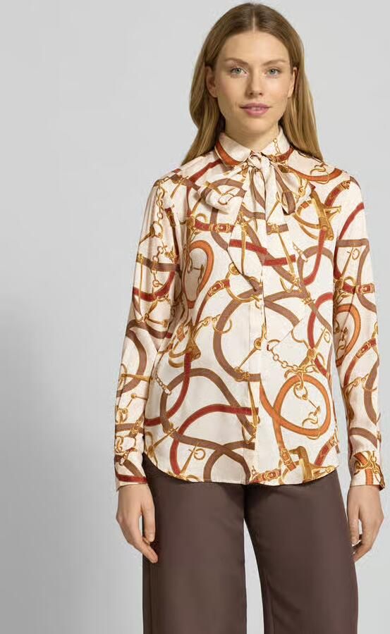 Lauren Ralph Lauren Regular fit overhemdblouse met blinde knoopsluiting - Foto 2