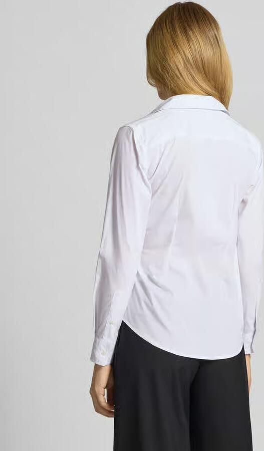 Lauren Ralph Lauren Regular fit overhemdblouse met kettingdetail model 'Coniah'
