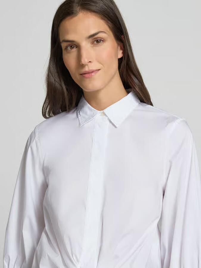 Lauren Ralph Lauren Regular fit overhemdblouse met knoopdetail model 'MOCHELL' - Foto 4