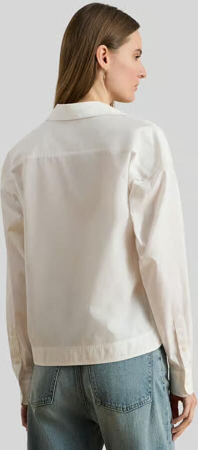 Lauren Ralph Lauren Regular Fit overhemdblouse van puur katoen