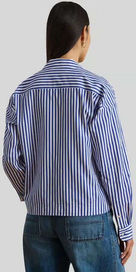 Lauren Ralph Lauren Regular Fit overhemdblouse van puur katoen