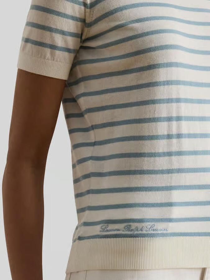Lauren Ralph Lauren regular fit pullover met korte mouw