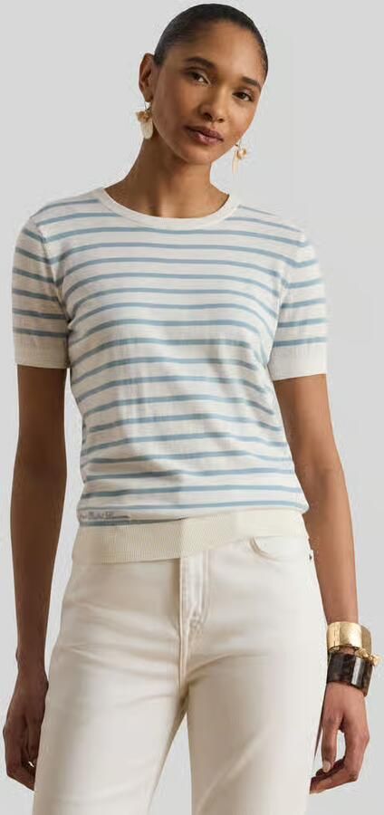 Lauren Ralph Lauren regular fit pullover met korte mouw - Foto 3