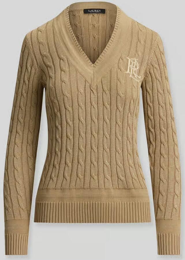 Lauren Ralph Lauren regular fit pullover van katoenmix met gestikt logo - Foto 2
