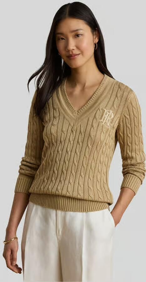 Lauren Ralph Lauren regular fit pullover van katoenmix met gestikt logo - Foto 2