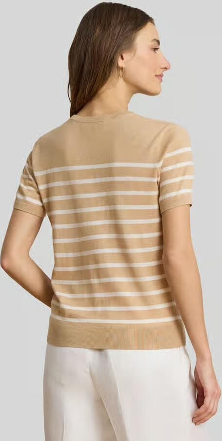 Lauren Ralph Lauren regular fit pullover van katoenmix met korte mouwen - Foto 2