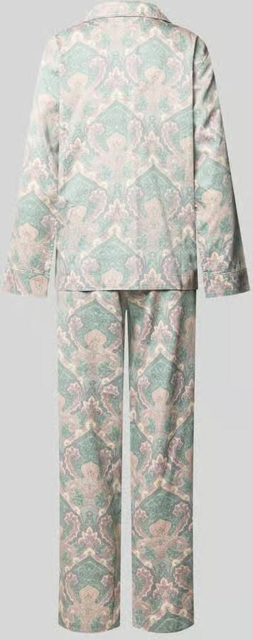 Lauren Ralph Lauren Regular fit pyjama met all-over motief - Foto 2