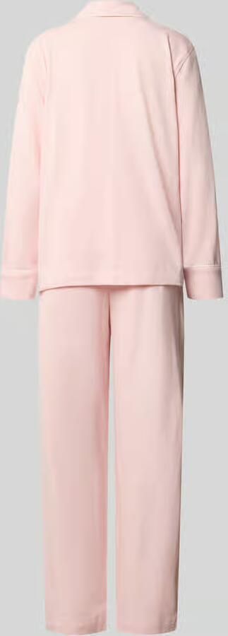 Lauren Ralph Lauren Regular fit pyjamaset van puur katoen - Foto 2