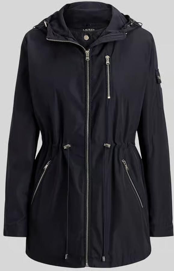 Lauren Ralph Lauren regular fit regenjack met mouwzak - Foto 2