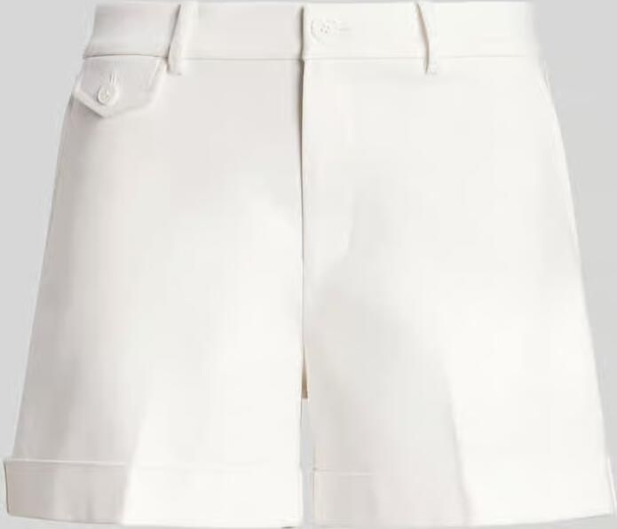 Lauren Ralph Lauren straight regular waist bermuda short ecru - Foto 5