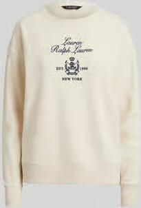 Lauren Ralph Lauren Regular fit sweatshirt van katoenmix