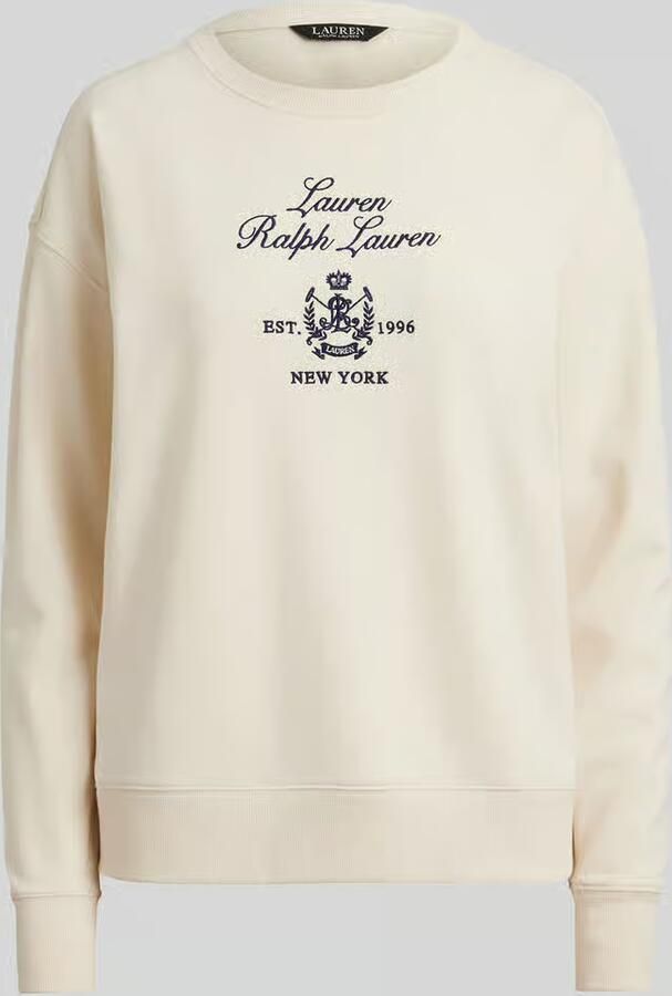 Lauren Ralph Lauren Regular fit sweatshirt van katoenmix