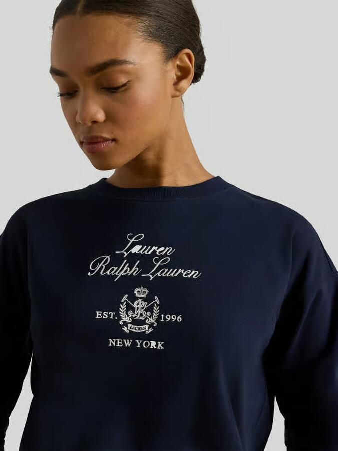 Lauren Ralph Lauren Regular fit sweatshirt van katoenmix - Foto 2