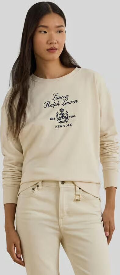 Lauren Ralph Lauren Regular fit sweatshirt van katoenmix - Foto 3
