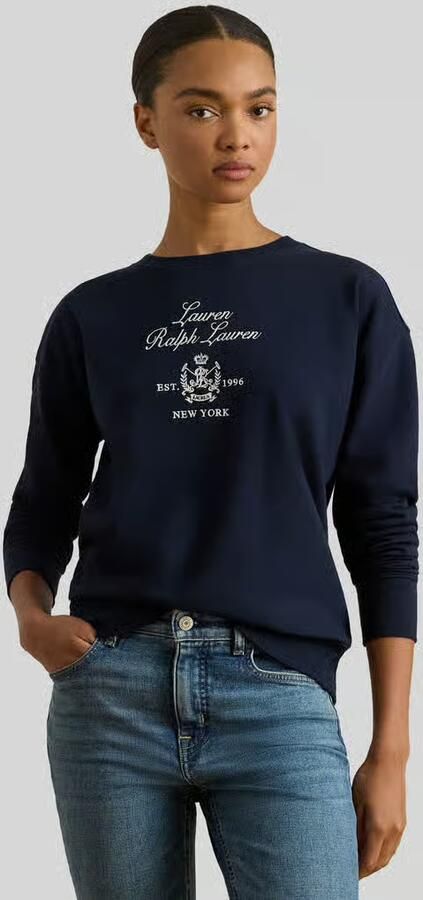 Lauren Ralph Lauren Regular fit sweatshirt van katoenmix - Foto 4