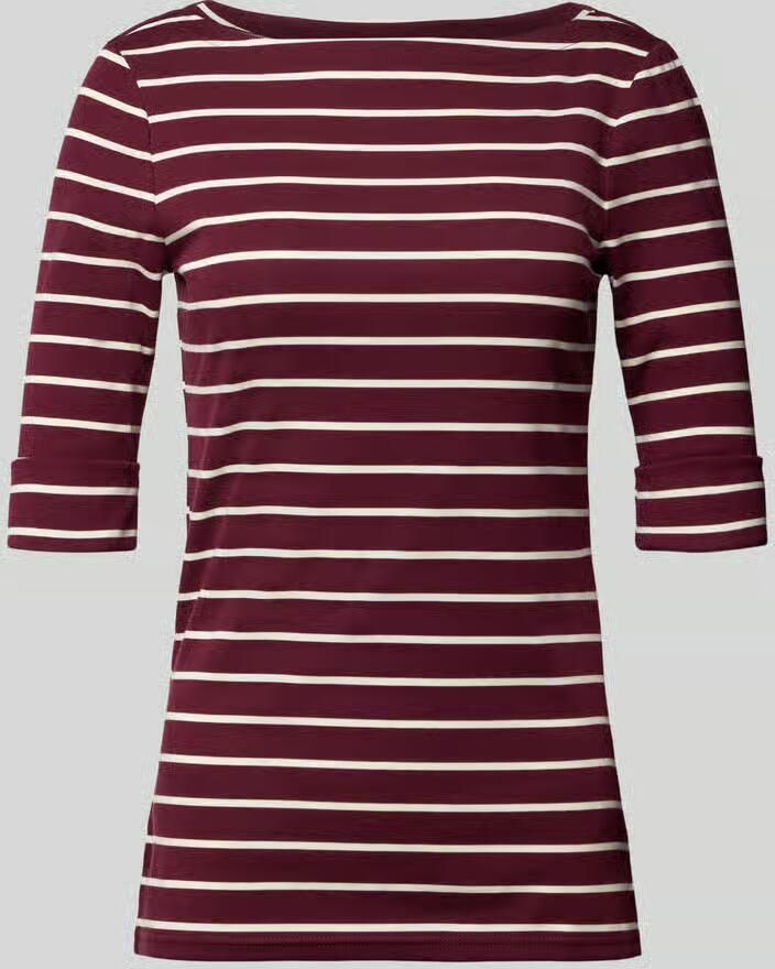 Lauren Ralph Lauren Regular fit T-shirt met 1 2-mouwen Model 'JUDY' - Foto 2