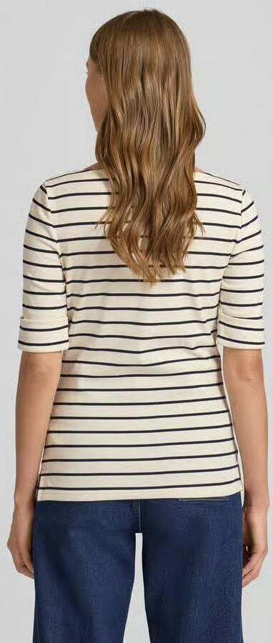 Lauren Ralph Lauren Regular fit t-shirt van katoenmix model 'JUDY' - Foto 3
