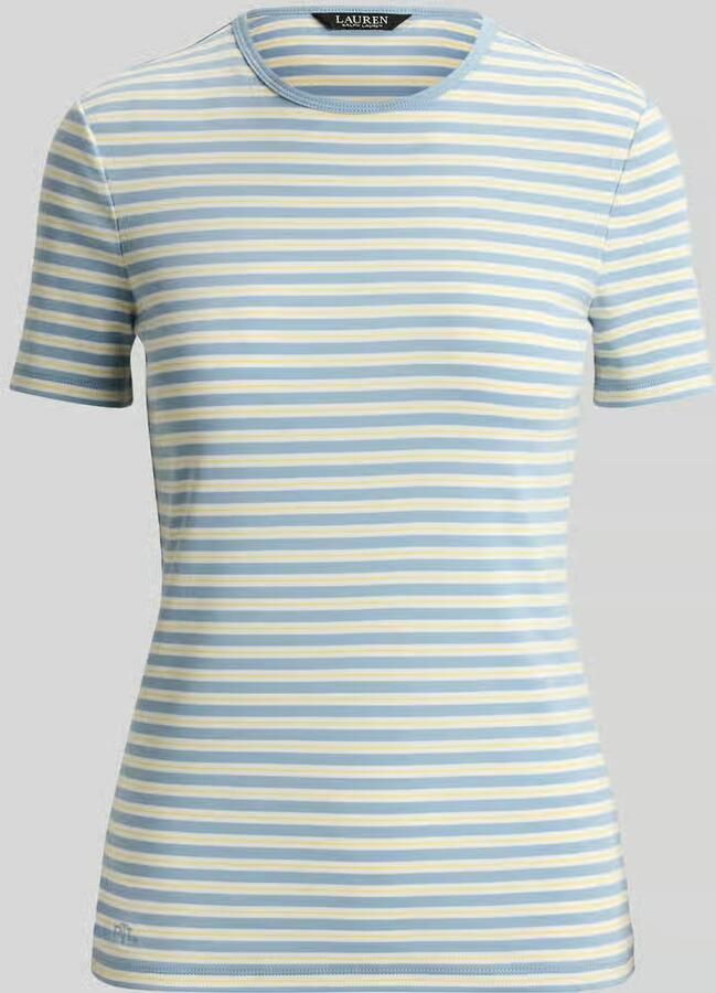 Lauren Ralph Lauren regular fit T-shirt van katoenmix - Foto 2