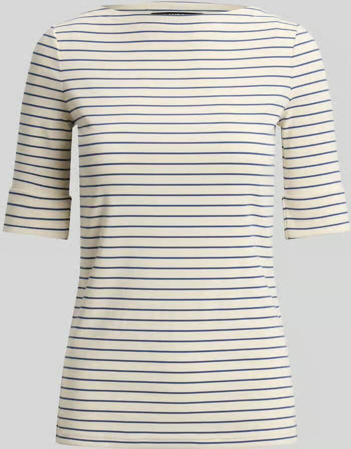 Lauren Ralph Lauren regular fit T-shirt van katoenmix - Foto 2