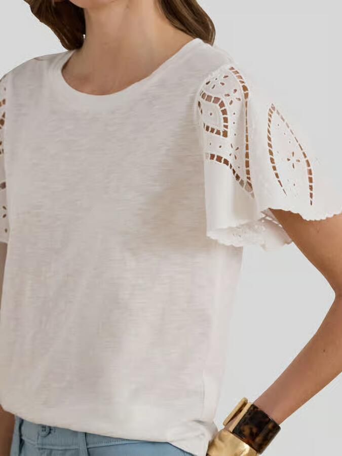 Lauren Ralph Lauren regular fit T-shirt van puur katoen