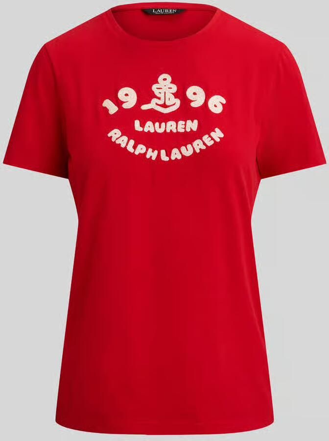 Lauren Ralph Lauren regular fit T-shirt van puur katoen - Foto 2