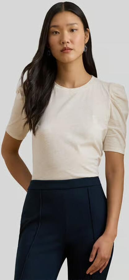 Lauren Ralph Lauren regular fit T-shirt van puur katoen - Foto 2