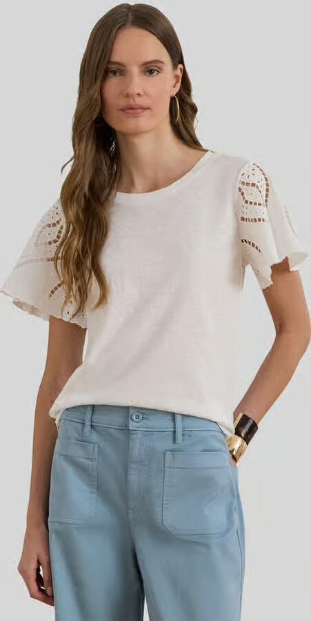 Lauren Ralph Lauren regular fit T-shirt van puur katoen - Foto 2